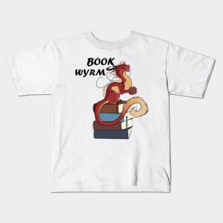 Book Wyrm Kids T-Shirt